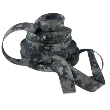 Polyester-Gurtband mit Digitaltarnmuster