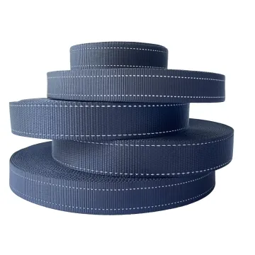 Reflective nylon webbing for pet products