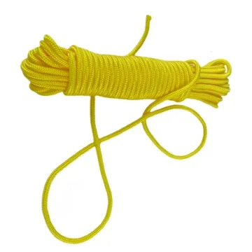 Yellow nylon rope for custom products