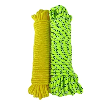 Yellow nylon rope for custom products